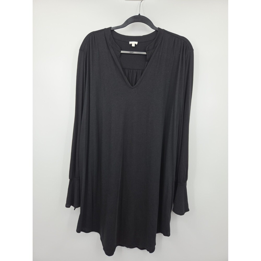 Skin Organic V-neck Pullover Nightgown Sz 3 US L